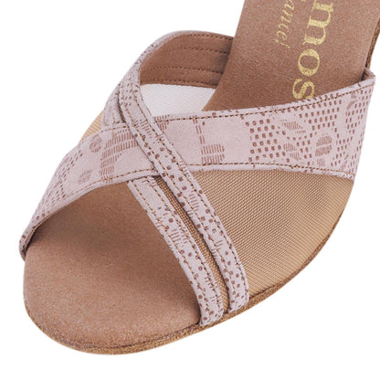 Rummos Damen Tanzschuhe R370 113 - Obermaterial: Leder - Farbe: Nehru Tan - Weite: Normal - Absatz: 60R Flare - Größe: EUR 38