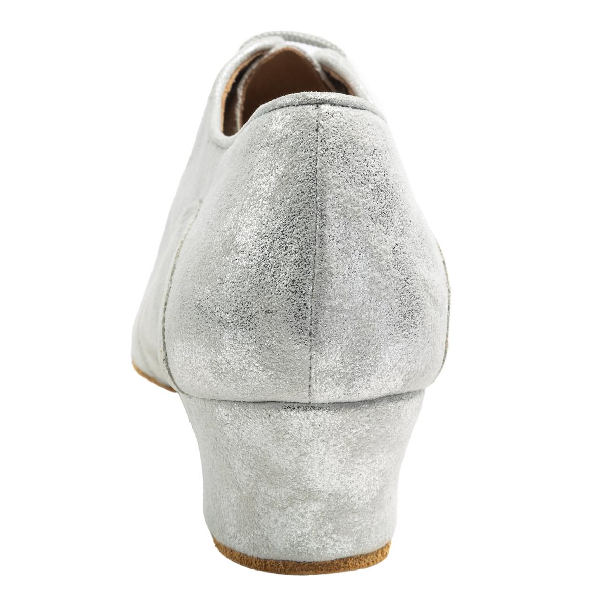 Rummos Damen Trainerschuhe R377 169 - M: Leder/Nubuck - C: Silber Cuarzo - W: Medium (Normal) - H: 45 Cuban - Si: EUR 34,5