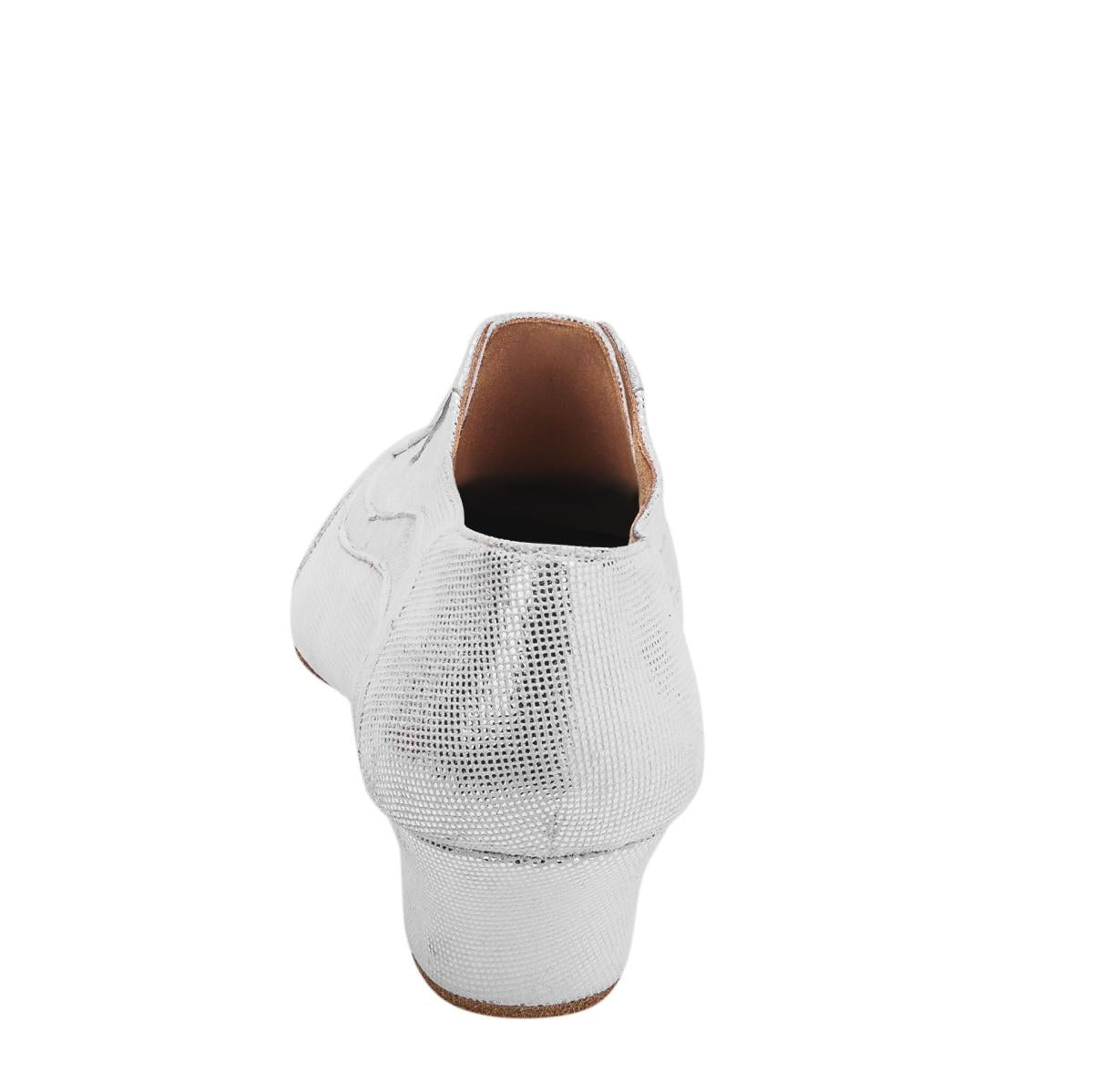 Rummos Damen Trainerschuhe R607 069-169 - Obermaterial: Leder/Nubuck - Farbe: Silber/Diva - Weite: Normal - Absatz: 45 Cuban - Größe: EUR 38,5