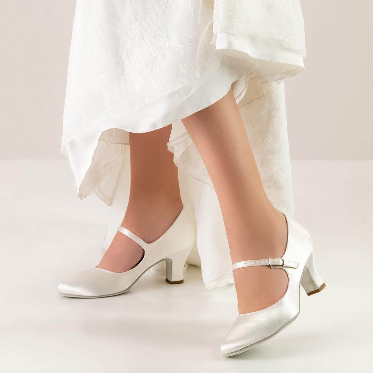 Werner Kern Damen Tanzschuhe Ashley 6 - Farbe: Weiß - Größe: UK 7