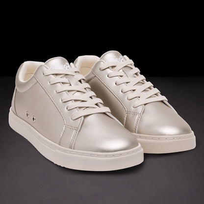 Fuego Unisex Low-Top Dance Sneakers Champagne
