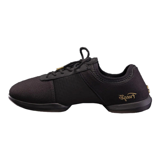 Fuego Unisex Split-Sole Dance Sneakers All-Black