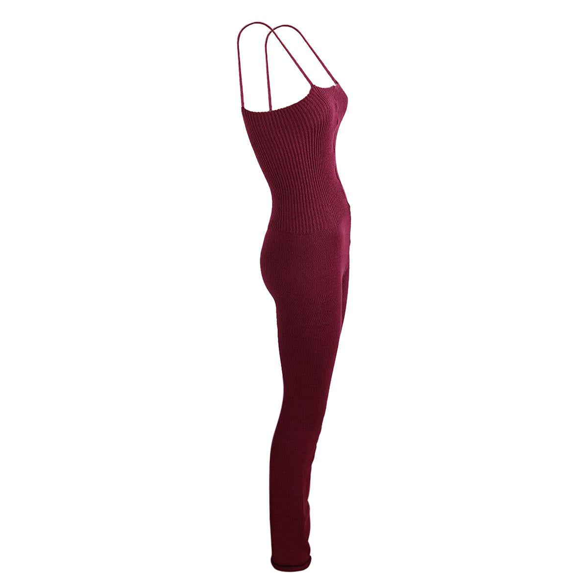 Intermezzo Damen Aufwärmanzug lang 4588 Skinlegrec - Farbe: Burgund (028) - Größe: S