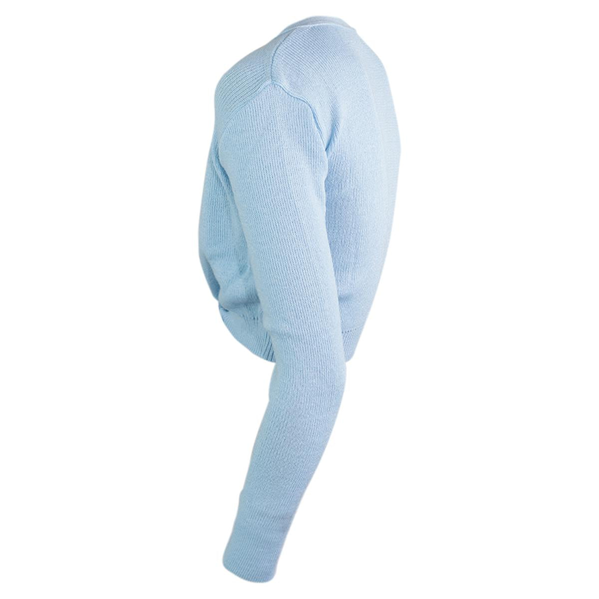 Intermezzo Damen Ballett Wickeljacke 6000 Jersey Elisa - Farbe: Himmelblau (014) - Größe: XXL