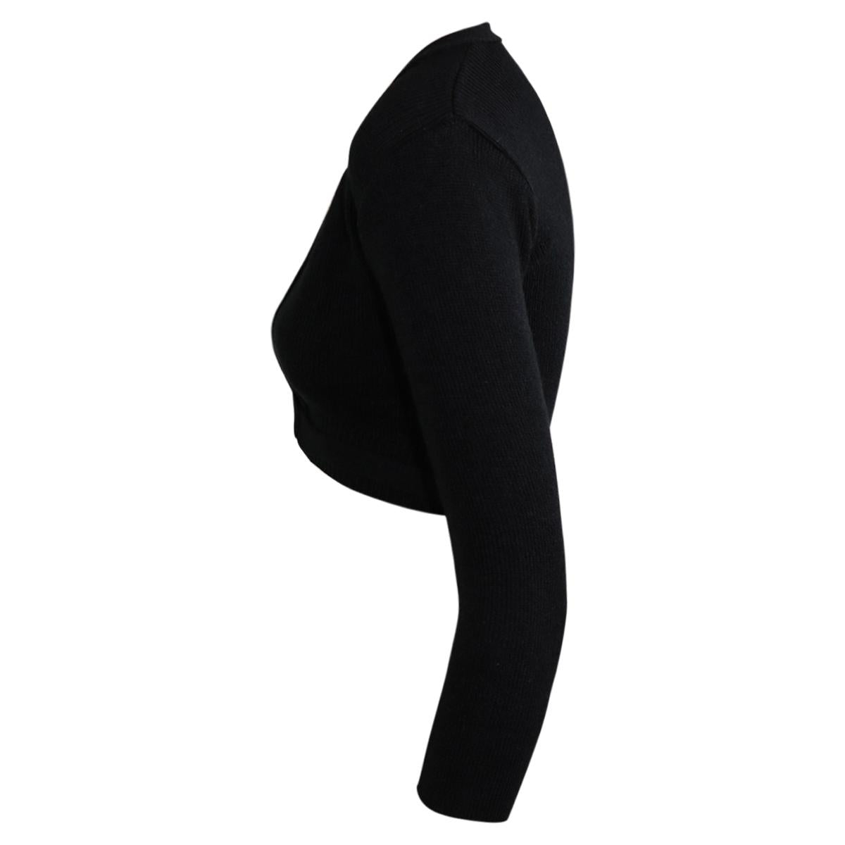Intermezzo Damen Ballett Wickeljacke 6000 Jersey Elisa - Farbe: Schwarz (037) - Größe: XXL