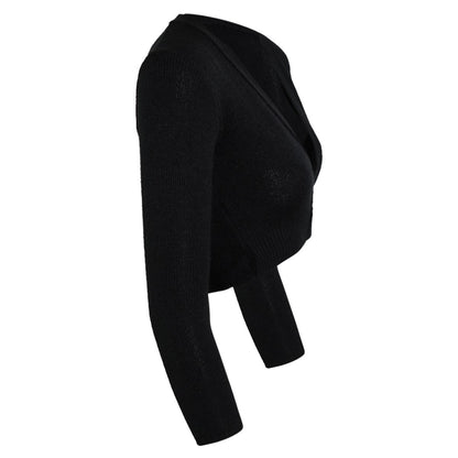 Intermezzo Damen Ballett Wickeljacke 6000 Jersey Elisa - Farbe: Schwarz (037) - Größe: XL