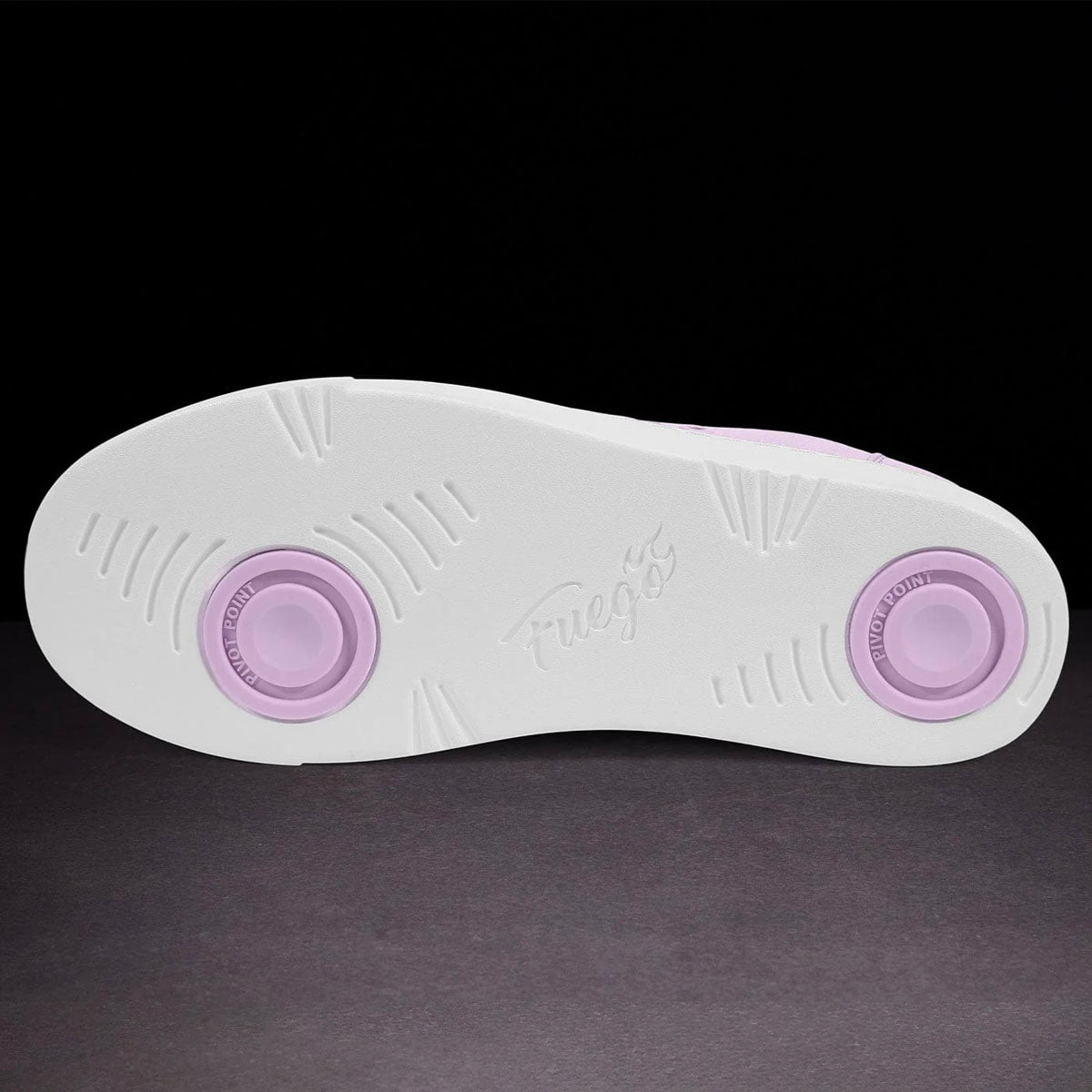 Fuego Unisex Low-Top Dance Sneakers Lavender