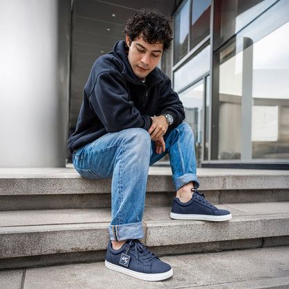 Fuego Unisex Low-Top Dance Sneakers Navy