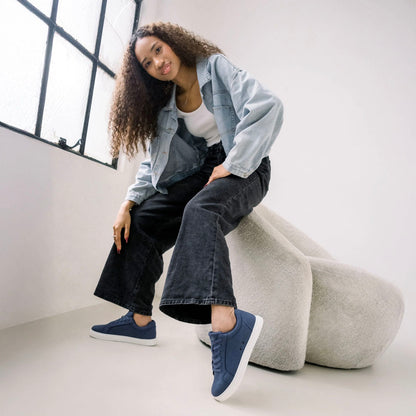 Fuego Unisex Low-Top Dance Sneakers Navy
