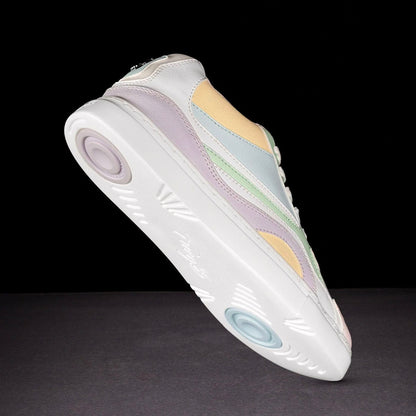 Fuego Unisex Low-Top Dance Sneakers Pastel