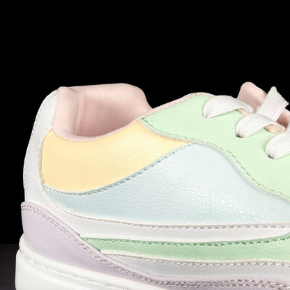 Fuego Unisex Low-Top Dance Sneakers Pastel