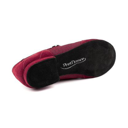 PortDance Damen Tanzschuhe PD07 - Farbe: Bordeaux - Größe: EUR 40