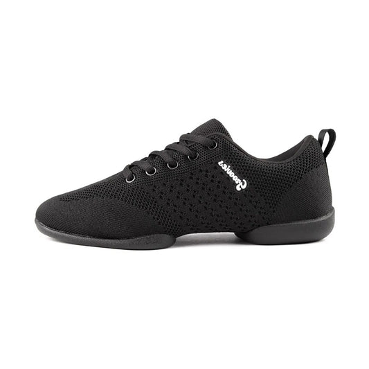 PortDance Unisex Dance Sneakers Groovies 01 Black