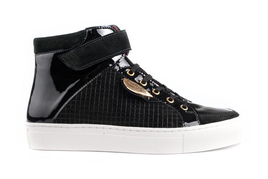PortDance Unisex Sneakers PD HH 001 - Material: Nubuck/Leder - Farbe: Schwarz - Größe: EUR 45