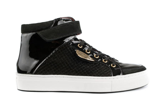 PortDance Unisex Sneakers PD HH 001 - Material: Nubuck/Leder - Farbe: Schwarz - Größe: EUR 45