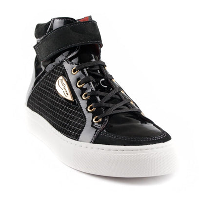 PortDance Unisex Sneakers PD HH 001 - Material: Nubuck/Leder - Farbe: Schwarz - Größe: EUR 45
