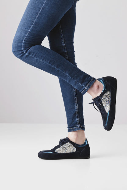 Werner Kern Damen Sneaker Tanzschuhe Carol Blau