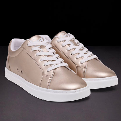 Fuego Unisex Low-Top Dance Sneakers Rose Gold