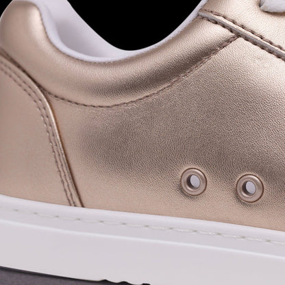 Fuego Unisex Low-Top Dance Sneakers Rose Gold