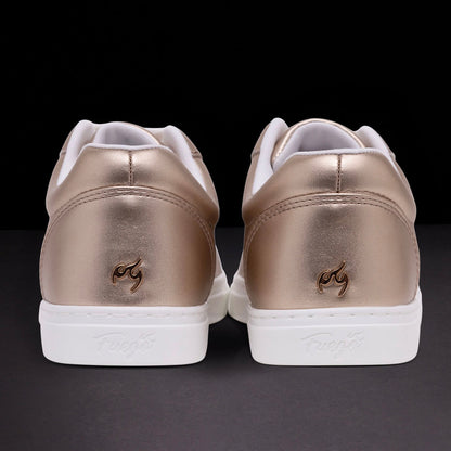 Fuego Unisex Low-Top Dance Sneakers Rose Gold