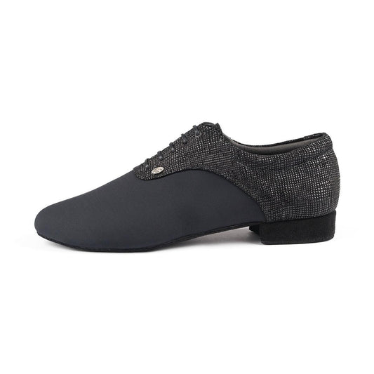 PortDance Herren Tanzschuhe PD030 - Farbe: Schwarz - Material: Neopren/Nubuck Wendy - Größe: EUR 46,5