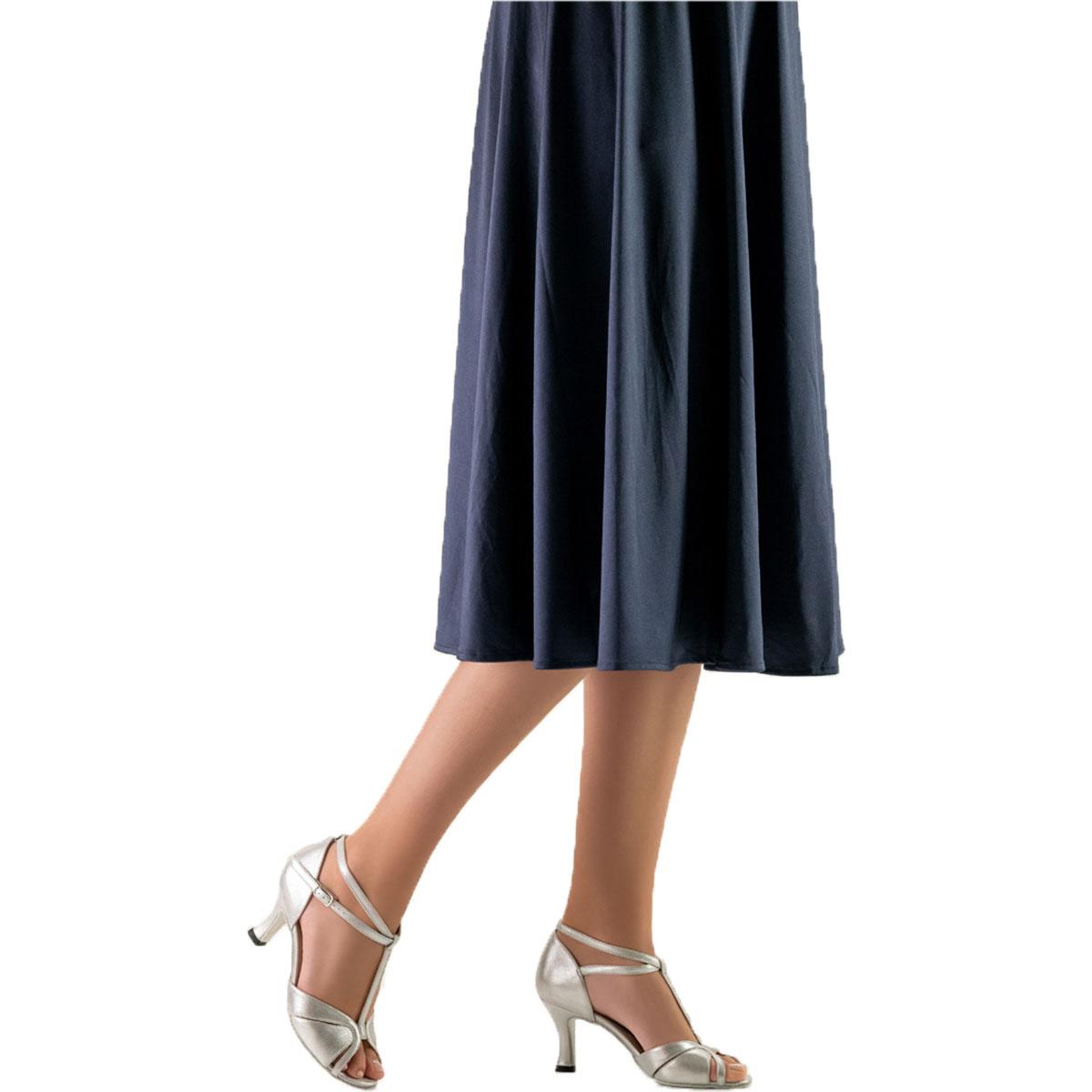 Werner Kern Damen Tanzschuhe Astrid 6,5 Perl Silber - Größe: UK 2,5